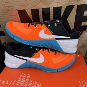 NEW Nike Metcon 1 OG 'Total Orange Blue Lagoon' FQ1854-800 Men Size 12.5